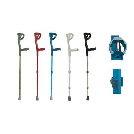 MORETTI COPPIA DI STAMPELLE AVAMBRACCIO (COLORI DIVERSI)