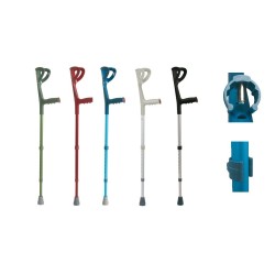 MORETTI COPPIA DI STAMPELLE AVAMBRACCIO (COLORI DIVERSI)