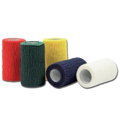 GIMA BENDA ELASTICA COESIVA 4MT X 10CM - COLORI DIVERSI