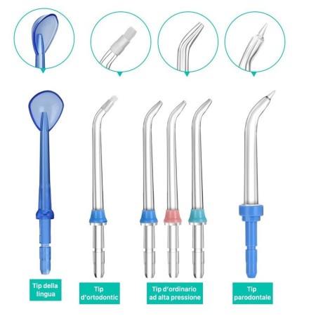 CA-MI IDROPULSORE DOCCIA DENTALE PER L'IGIENE ORALE
