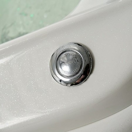 WEELKO VASCHETTA IDROMASSAGGIO PER PIEDI CON RUOTE - ILLUMINAZIONE LED (META)