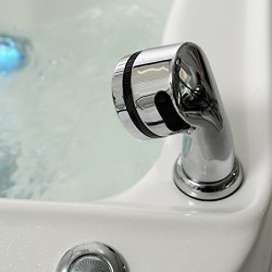 WEELKO VASCHETTA IDROMASSAGGIO PER PIEDI CON RUOTE - ILLUMINAZIONE LED (META)