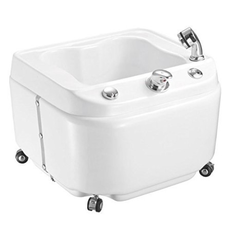 WEELKO VASCHETTA IDROMASSAGGIO PER PIEDI CON RUOTE - ILLUMINAZIONE LED (META)