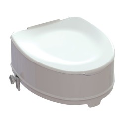 GIMA RIALZO WC - CON SISTEMA DI FISSAGGIO E BRACCIOLI - 14CM