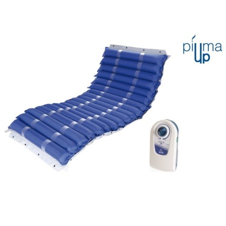 MORETTI KIT ANTIDECUBITO A CICLO ALTERNATO PIUMA UP - MATERASSO AD ELEMENTI INTERCAMBIABILI E COMPRESSORE CON REGOLAZIONE