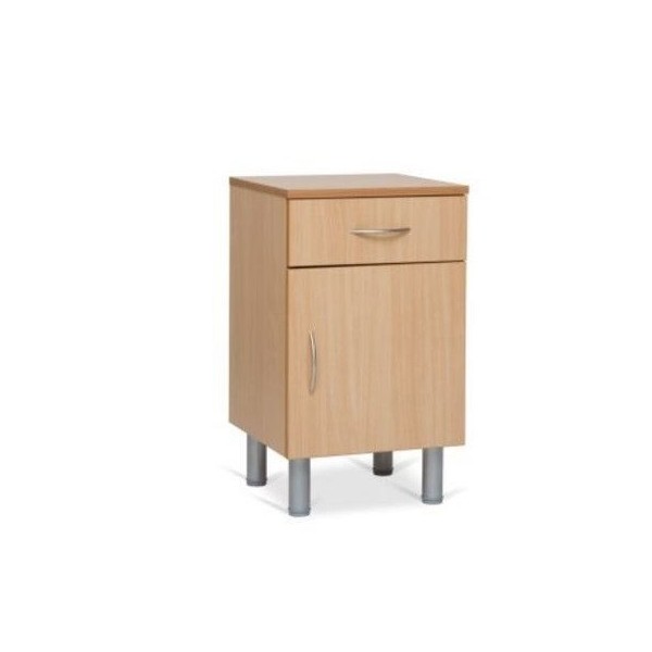 MORETTI COMODINO DA CAMERA IN MELAMMINICO - TINTA FAGGIO