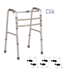 MORETTI DEAMBULATORE PIEGHEVOLE DOPPIA FUNZIONE - FISSO O OSCILLANTE