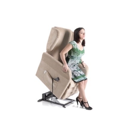 MORETTI POLTRONA ELEVABILE DOLCEVITA - CON 2 MOTORI, FUNZIONE RELAX E METTINPIEDI