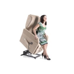 MORETTI POLTRONA ELEVABILE DOLCEVITA - CON 2 MOTORI, FUNZIONE RELAX E METTINPIEDI