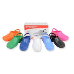 GIMA ZOCCOLI ULTRA LEGGERI - CON LACCETTO - MISURE DIVERSE - BIANCO O BLU