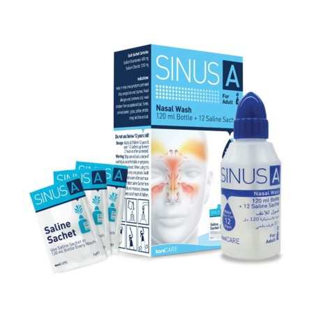 GIMA SINUS A -KIT LAVAGGIO NASALE 120ML PER ADULTI