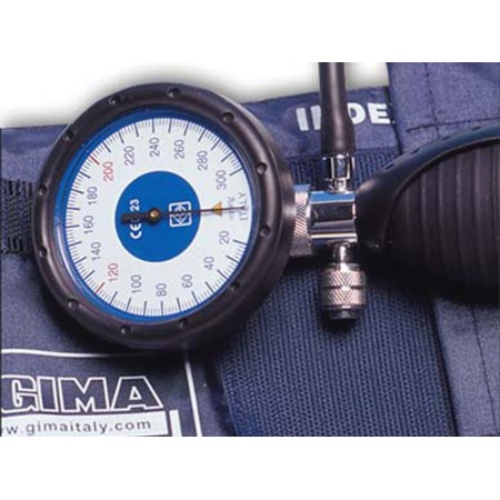 GIMA KIT ROMA SFIGMOMANOMETRO CON 3 BRACCIALI BLU