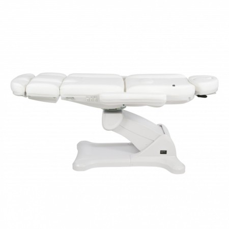 WEELKO POLTRONA PER CENTRI ESTETICI GIREVOLE A 240° - ELETTRICA CON 4 MOTORI - POGGIAPIEDI REGOLABILE (TEMPO)