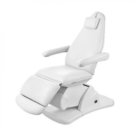 WEELKO POLTRONA PER CENTRI ESTETICI CON POGGIAPIEDI REGOLABILE - ELETTRICA CON 4 MOTORI - 2 COLORI (FRONT)