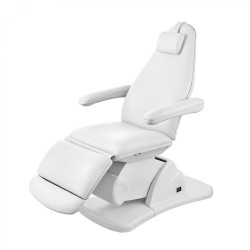 WEELKO POLTRONA PER CENTRI ESTETICI CON POGGIAPIEDI REGOLABILE - ELETTRICA CON 4 MOTORI - 2 COLORI (FRONT)