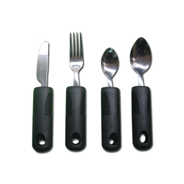 GIMA KIT POSATE MODELLABILE (FORCHETTA, COLTELLO, CUCCHIAIO PICCOLO E GRANDE)