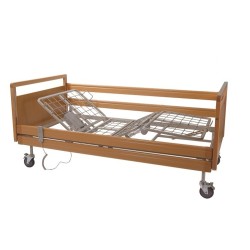 MORETTI LETTO DEGENZA A TRE SNODI SU RUOTE - ELETTRICO (SMONTABILE) GERANIO