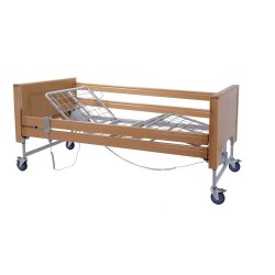 MORETTI LETTO DEGENZA A TRE SNODI SU RUOTE - ELETTRICO ELEVABILE IN ALTEZZA GARDENIA