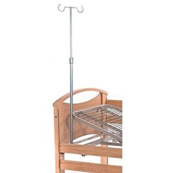 GIMA  ASTA FLEBO LETTO ELETTRICO AD ALTEZZA VARIABILE - PORTATA 230 kg