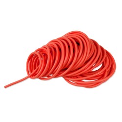 GIMA MATASSA TUBO LATEX 25 m x 2,5 mm - MEDIO- ROSSO
