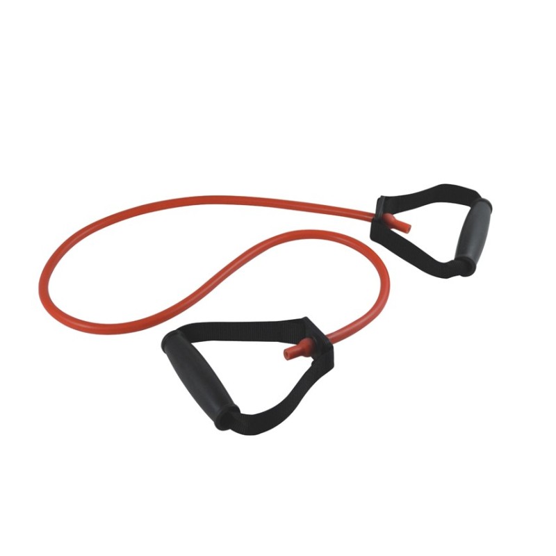 GIMA TUBO LATEX CON MANIGLIE 125 cm x 2,5 mm - MEDIO- ROSSO