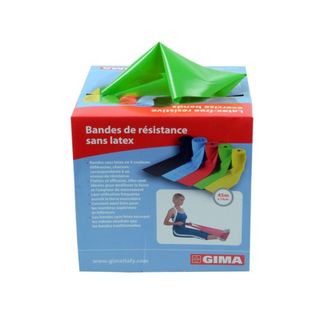GIMA BANDA LATEX-FREE 45 M x 14 CM x 0,20 MM - GIALLA