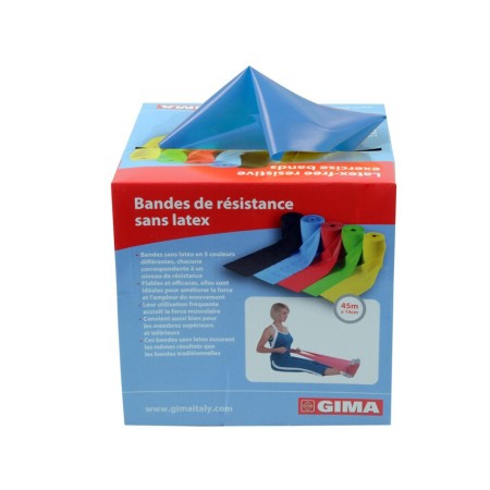 GIMA BANDA LATEX-FREE 45 M x 14 CM x 0,30 MM - ROSSA