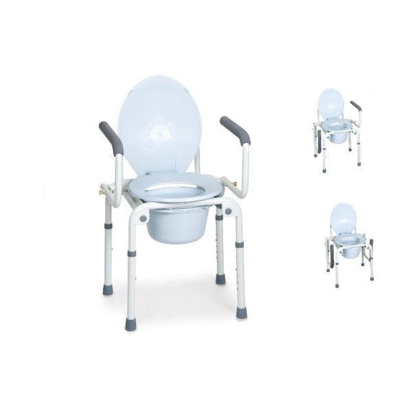 MORETTI SEDIA COMODA 4 FUNZIONI IN UNA - BRACCIOLI RIBALTABILI