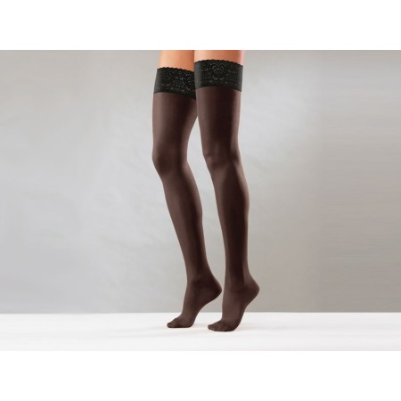 SANYLEG CALZA AUTOREGGENTE - S - FORTE COMPRESSIONE - NERA