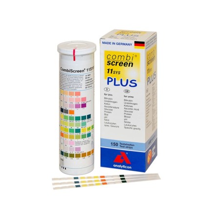 ANALYTICON STRISCE URINE COMBI SCREEN 11PLUS - 11 PARAMETRI - (100 STRISCE)