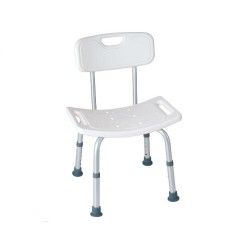 MORETTI SEDIA PER DOCCIA CON SCHIENALE