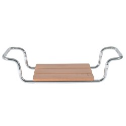 MORETTI SEDILE PER VASCA DA BAGNO CON SEDUTA IN LEGNO