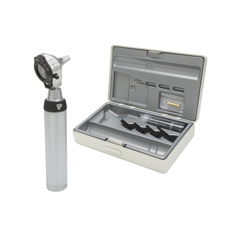 HEINE SET COMPLETO OTOSCOPIO HEINE BETA 200 A FIBRE OTTICHE