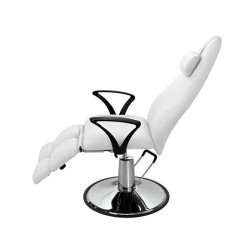 WEELKO POLTRONA PODOLOGICA GIREVOLE - SCHIENALE E GAMBALI REGOLABILI - MECCANICA (SOL)