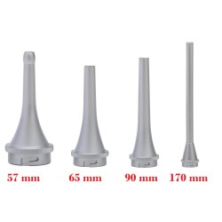 HEINE  SPECULUM DI METALLO PER VETERINARIA CHIUSI - LUNGHI - MISURE DIVERSE