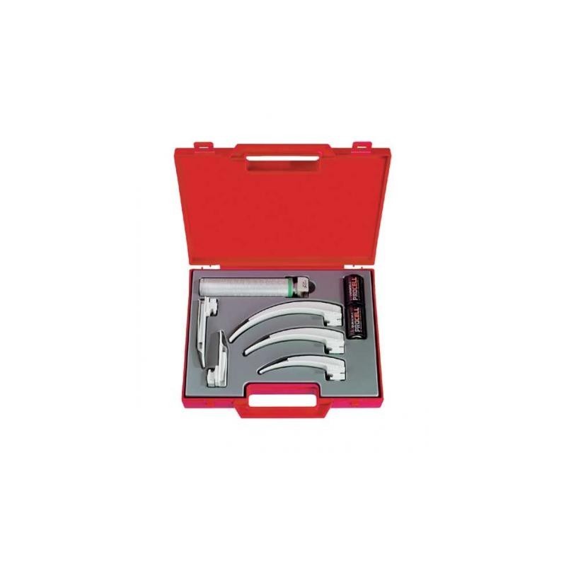 HEINE  LAME LARINGOSCOPIO RIUTILIZZABILI A F.O. SANALON+ MILLER 4