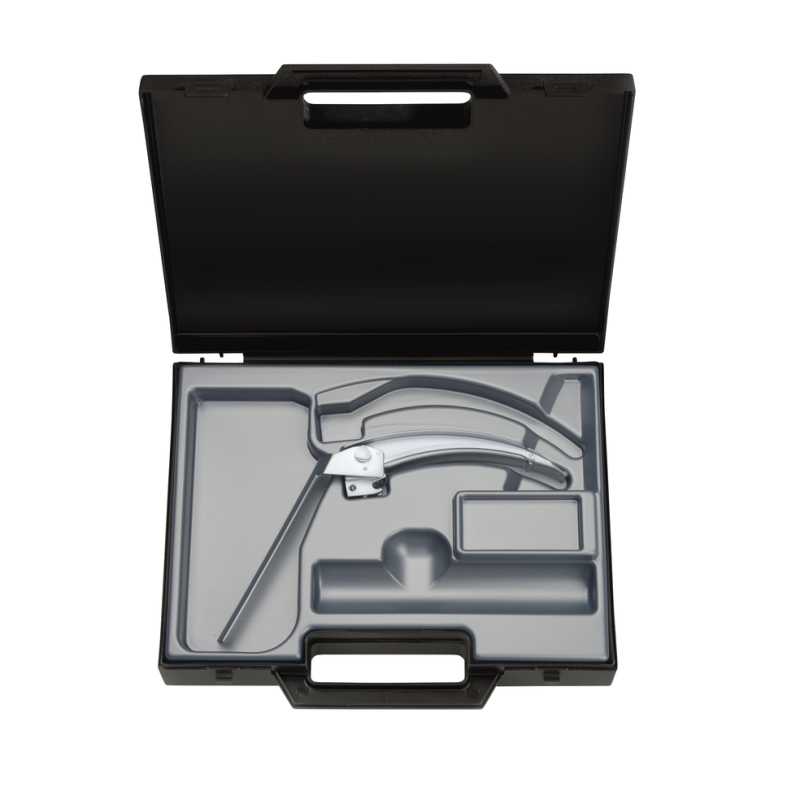 HEINE  LAME LARINGOSCOPIO A F.O. SET  FLEXTIP+LED -LAME MAC3+ CARICATORE DA TAVOLO NT4