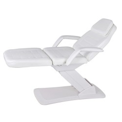 WEELKO POLTRONA PER CENTRI ESTETICI CON POGGIATESTA E BRACCIOLI ESTRAIBILI - ELETTRICA CON 3 MOTORI (STER)