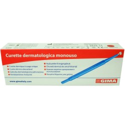 GIMA  CURETTE DERMATOLOGICHE STERILI - MISURE DIVERSE CONFZ. 10 PZ.