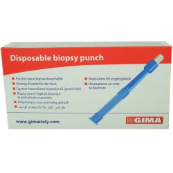 GIMA CURETTE BIOPSIA-PUNCH MONOUSO - MISURE DIVERSE CONFZ. 10 PZ.