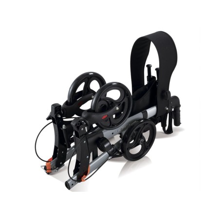 GIMA DEAMBULATORE COMPACT - PIEGHEVOLE - ROSSO