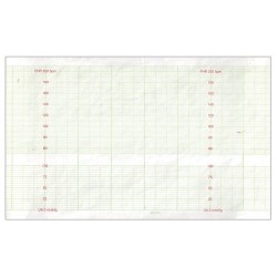 GIMA ROTOLO CARTA PER CARDIOTOCOGRAFO GEMELLARE FC1400 - 152MM X 25M