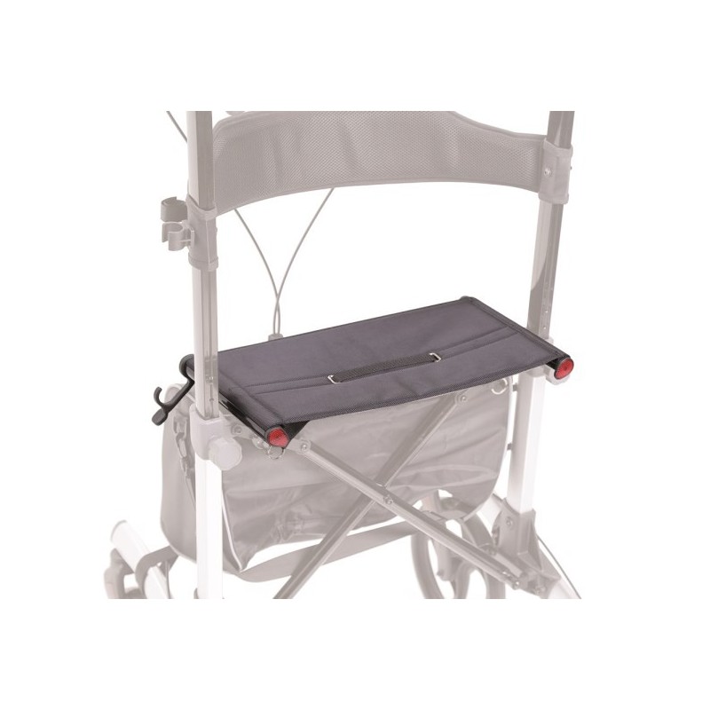 MORETTI ROLLATOR PIEGHEVOLE IN ALLUMINIO VERNICIATO – 4 RUOTE – MODELLO ANTIBRACHIALE – SATURNO