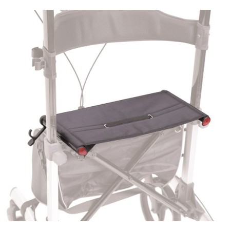 MORETTI ROLLATOR PIEGHEVOLE IN ALLUMINIO VERNICIATO – 4 RUOTE – MODELLO ANTIBRACHIALE – SATURNO