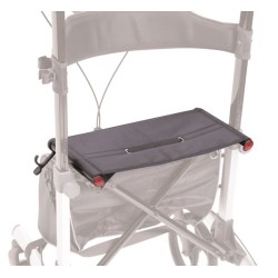 MORETTI ROLLATOR PIEGHEVOLE IN ALLUMINIO VERNICIATO – 4 RUOTE – MODELLO ANTIBRACHIALE – SATURNO