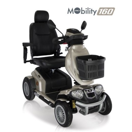 MORETTI SCOOTER – MOBILITY160 CON REGOLAZIONE INCLINAZIONE MANUBRIO,STERZO E BRACCIOLI.