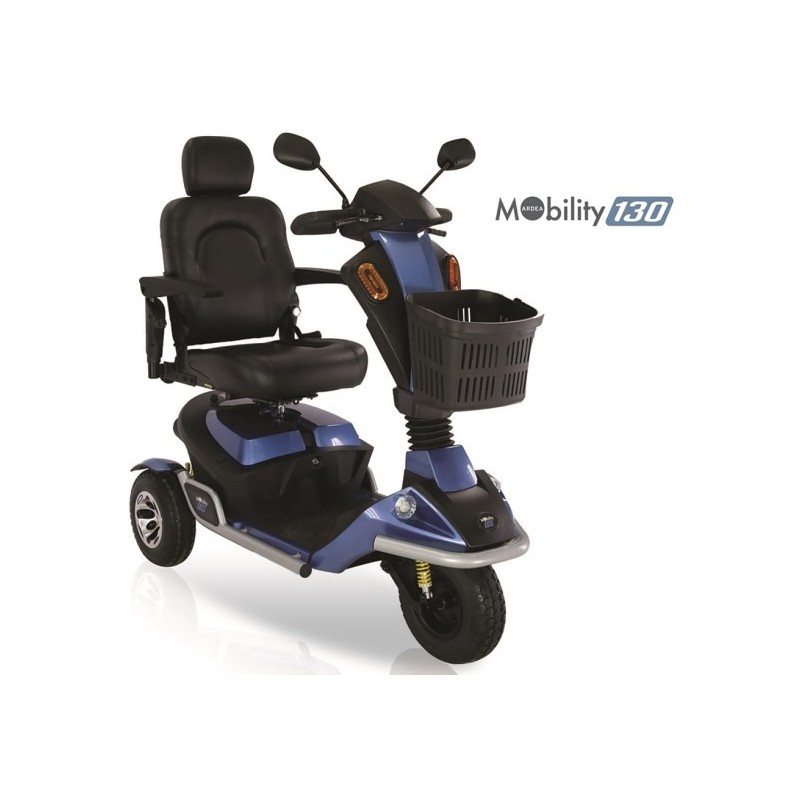 MORETTI SCOOTER – MOBILITY140 CON REGOLAZIONE INCLINAZIONE MANUBRIO,STERZO E BRACCIOLI.