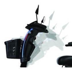 MORETTI SCOOTER – MOBILITY140 CON REGOLAZIONE INCLINAZIONE MANUBRIO,STERZO E BRACCIOLI.