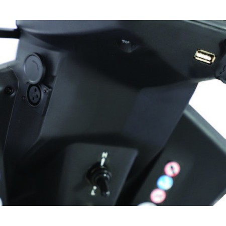 MORETTI SCOOTER – MOBILITY140 CON REGOLAZIONE INCLINAZIONE MANUBRIO,STERZO E BRACCIOLI.