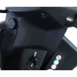 MORETTI SCOOTER – MOBILITY140 CON REGOLAZIONE INCLINAZIONE MANUBRIO,STERZO E BRACCIOLI.